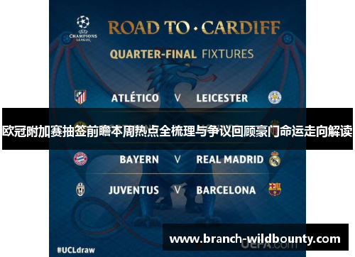 欧冠附加赛抽签前瞻本周热点全梳理与争议回顾豪门命运走向解读
